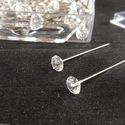 Apac & Oasis Diamante Pins with 5cm head 100pins p
