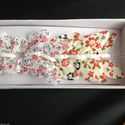 FE3201 Floral Print Butterflies on seperate wires 