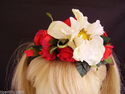 Tigerlilly original Ivory Silk Rose with pretty re