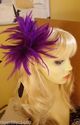 Absolutely Fabulous Fluffy feather Fascinator, Gre