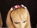 Tigerlilly original Flower Hairband, handmade Grea