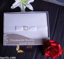 Wedding Guest Book 3design's available all satin c