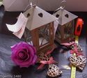 Shabby Chic Hanging Lantern/tealight holder availa