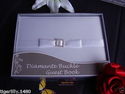 Wedding Guest Book 3design's available all satin c