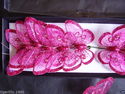 Apac New Design FE3126 Hot Pink Gauze Butterflies 
