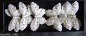Apac FE3163 9cm Feather Butterflies with Silver Gl