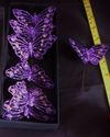 FE3153 Lavender Glittered detail Cotton Butterflie