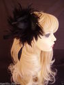 Absolutely Fabulous Fluffy feather Fascinator, Gre