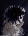Absolutely Fabulous Fluffy feather Fascinator, Gre