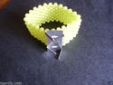 Coloured Pearl Wrist corsage elasticated Bracelet,