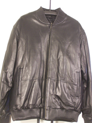 Original Sean John Leather Jacket (2637) Size: 6XL , All Seasons