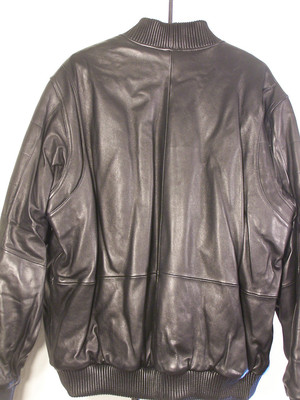 Original Sean John Leather Jacket (2637) Size: 6XL , All Seasons