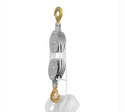 2 TON HAND MANUAL ROPE PULLY HOIST VERTICAL LIFT T