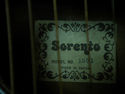 acousti guitar  Vintage Sorento Parlor Guitar