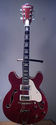 vintage electric  hollow body guitar