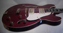 vintage electric  hollow body guitar