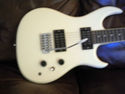 solid body electric guitar
