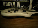 solid body electric guitar