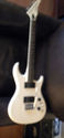 solid body electric guitar