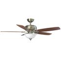 Hampton Bay Southwind 52 in. Brushed Nickel Ceilin