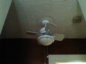 Hampton Bay Metarie 24 in. White Ceiling Fan 79597