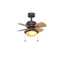 Hampton Bay Metarie 24 in. Oil Rubbed Bronze Ceili