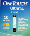 100 ONE TOUCH ULTRA , (1  BOX)  TEST STRIPS Exp 20