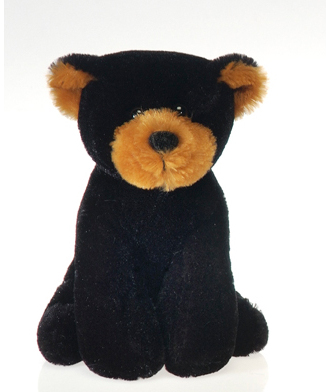 Lil' Buddies - 6"" ""Baxter"" Bb Black Bear Case P