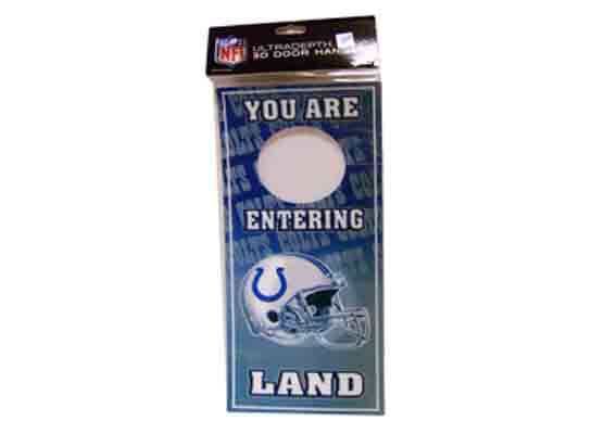 Indianapolis Colts 3-D Door Hanger Case Pack 36
