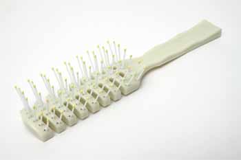 Vented Adult Hairbrush - white Case Pack 288