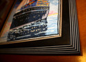 'Titanic' Hand Made Needlepoint 18.5" x 22.5" Fram