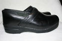 Ladies Dansko Professional stapled clogs Solid Bla