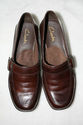 Clarks Brown Leather Ladies Shoes Size 6.5 Leather