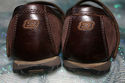 SKECHERS Ladies Size 6M Dark Brown Criss Cross Vel