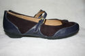 Ladies Softspots Size 7 Wide Mary Janes,Deep Plum 