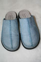 MERRELL Ladies mules Size 7M Denim Blue Suede Leat