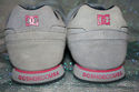 DC Shoe Co. USA Ladies Denim Blue Sneakers With Br
