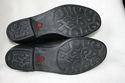 Ladies Rocky Mules size9 -1.5" Black Leather Mules