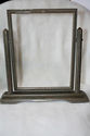 PICTURE FRAME Antique Swivel 9.5"x7" Pewter Painte
