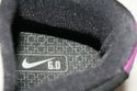 NIKE 6.0 Ladies Athletic Shoe leather Size 8.5 blk