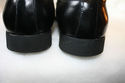 MENS STEVE MADDEN"SERPANT"DRESS SHOES,BLACK LEATHE