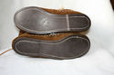 Ladies Chaparral Moccasins Medium Brown Suede side