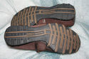 SKECHERS Ladies Size 6M Dark Brown Criss Cross Vel