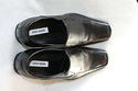 MENS STEVE MADDEN"SERPANT"DRESS SHOES,BLACK LEATHE