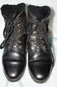 Ladies TECNICA Snow Boots Black Leather 1"heel Rub