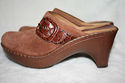 Nurture Clogs Suede & Smooth Leather Clogs, 3" Hee