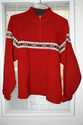 Ladies Red Nordic Style Woolrich XL Sweater,7" Che