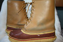 VINTAGE TEXSPORT GLACIER BOOTS, PACKS LEATHER & RU