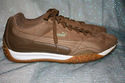 PUMA Mens Size 9.5M Brown Suede Nubby Rubber Sole 