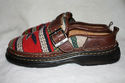 Ladies BORN Mules Aztec/Indian design/Wool & Leath